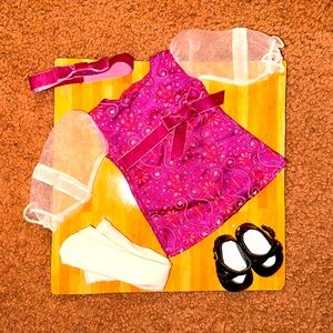 American Girl 18" Doll Retired Julie Holiday Outfit